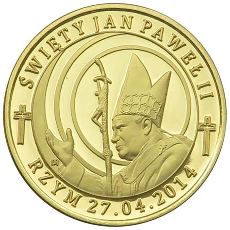 Medal Z Ocony Wi Ty Jan Pawe Ii Santo Subito