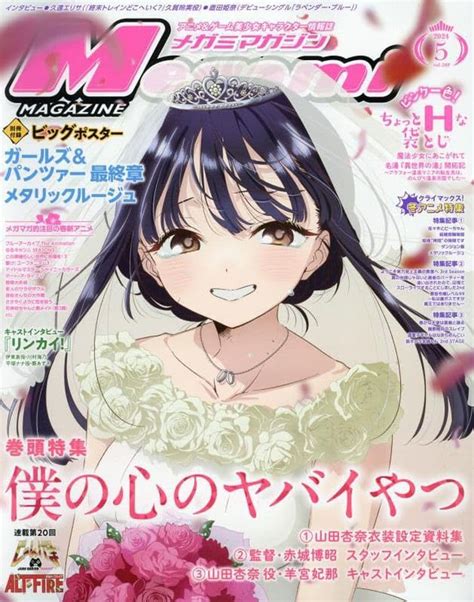 Megami Magazine With Appendix Megami Magazine May Issue Anime