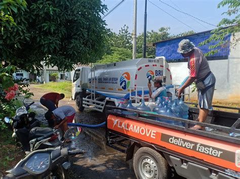 Perumahan Sambeng Kekeringan Perumda Tirta Mulia Pemalang Kirimkan