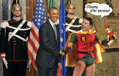 Renzi Rassicura Obama Gian Boy Flickr