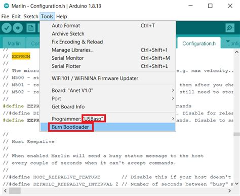 Walkthrough Updating The Firmware On An Anet A8 Mainboard Version 1 7