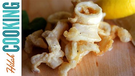 How To Make Fried Calamari Hilah Cooking Youtube