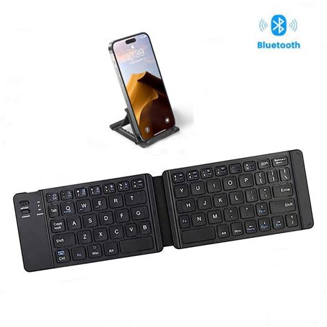 Jomaa Mini Wireless Keyboard Rechargeable Bluetooth Keyboard Portable