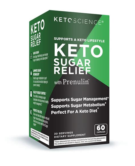 Keto Science Keto Sugar Relief Supports Sugar Management Promotes Sugar Metabolism Perfect