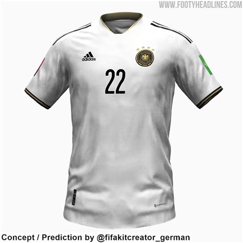 Germany World Cup Home Kit Concept Prediction Footy Headlines