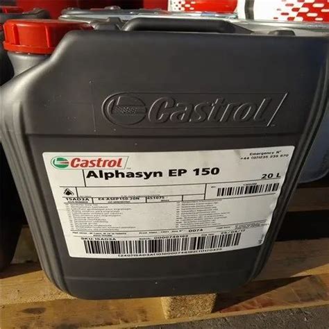 Castrol Synthetic Gear Oil Alphasyn EP 220 Barrel Of 210 Litre Model