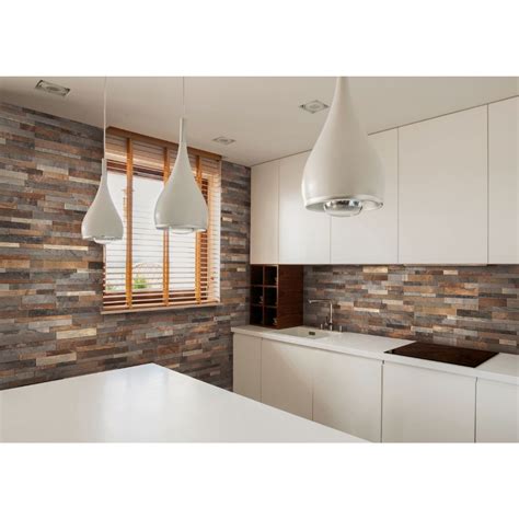 Rocky Gold 6X24 Matte Ledger Panel Backsplash Tile USA