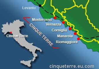 Cinque Terre Maps