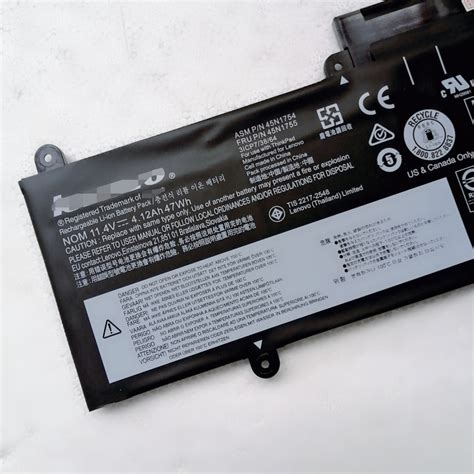 N N Mah Wh Battery For Lenovo Thinkpad E E