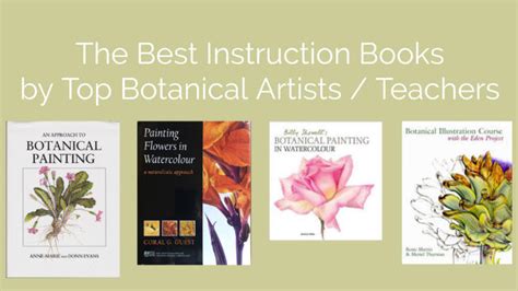 Best Botanical Art Instruction Books - BOTANICAL ART & ARTISTS