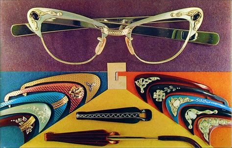 1960s Eyeglasses Style Options 1950sunlimited Flickr