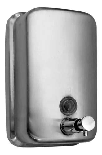 Dispenser Jabon Liquido 1000ml Baño Acero Inoxidable Alchool