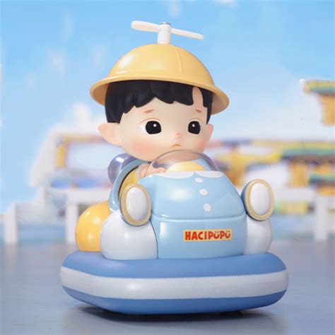 Optional Styles Skullpanda Popmart Popcar Bumper Car Series Doll Garage