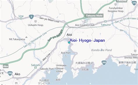 Aioi Hyogo Japan Tide Station Location Guide