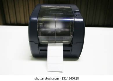 Label Printer Wireless Barcode Scanners Stock Photo 1314540920 ...