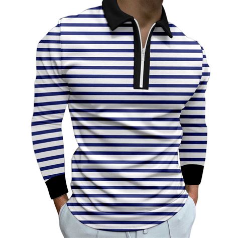 Pmuybhf Flannel Shirt For Men Male Casual Autumn Striped Printed T