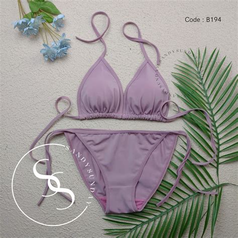 Jual Avisa Bikini Set Tali Two Piece Bikini Sexy Bikini Tali