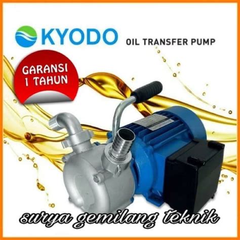 Pompa Cairan Kental Oli Minyak Solar Kyodo Ckd Hv Oil Transfer Pump