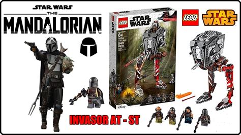 The Mandalorian Lego Star Wars Invasor At St Como Montar