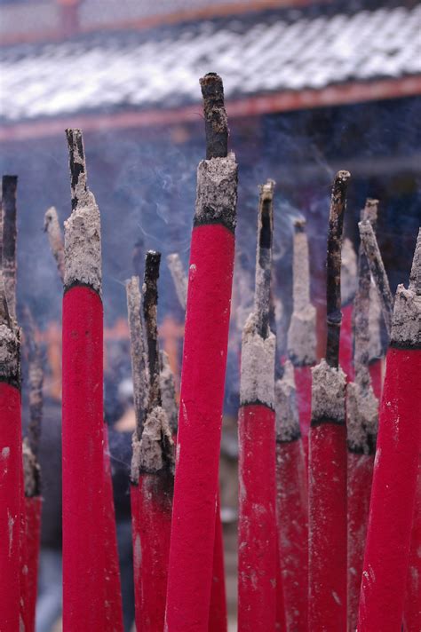 Free Stock Photo Of Red Incense Sticks At Chinese Temple Photoeverywhere