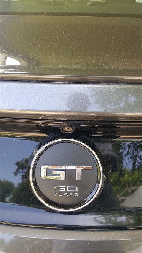 Deck lid emblem | 2015+ S550 Mustang Forum (GT, EcoBoost, GT350, GT500, Bullitt, Mach 1 ...