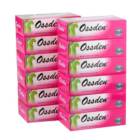 Ossden 2 Ply Ultra Soft Facial Tissue 100 Pull 200 Sheet Per Box Pack