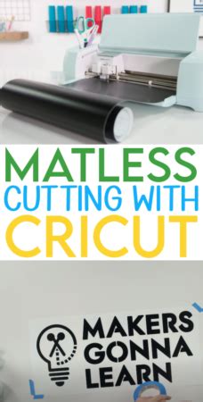 Matless Cutting With Cricut Makers Gonna Learn