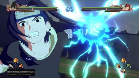 Naruto Shippuden Ultimate Ninja Storm Sasuke Pts Black Robe Moveset