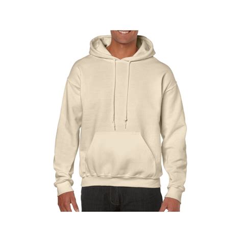 Gildan 18500 Unisex Heavy Blend Hooded Sweat Sand 2190