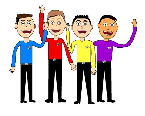 My cartoon illustration of The Wiggles | Fandom