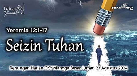 Tuhan Adalah Gembalaku 1382 Keluhan Yeremia Dan Jawab Allah Youtube