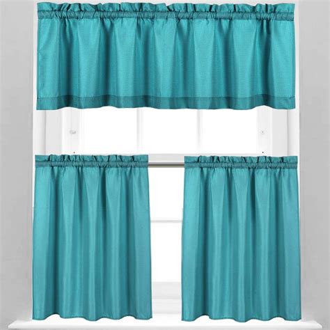 Amazon Valea Home Waterproof Kitchen Curtains Set For Bathroom