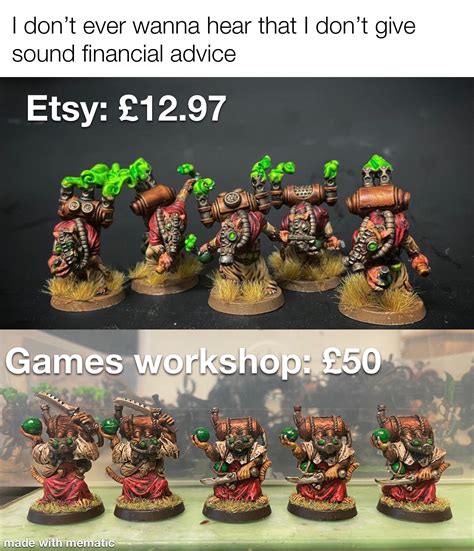 That was before price increases too : r/Grimdank