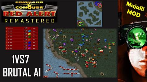 Command Conquer Red Alert Remastered Skirmish Vs Brutal Ai I