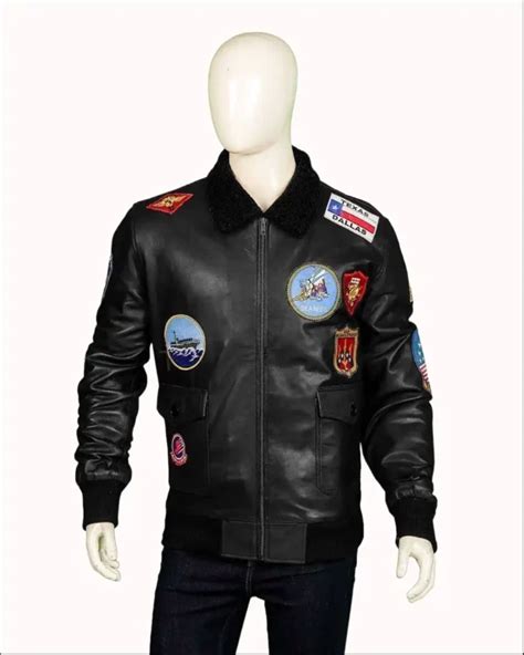 Top Gun Maverick Leather Jacket