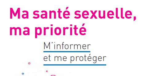 Le Livret Ma Santé Sexuelle Ma Priorité Centre Ressource