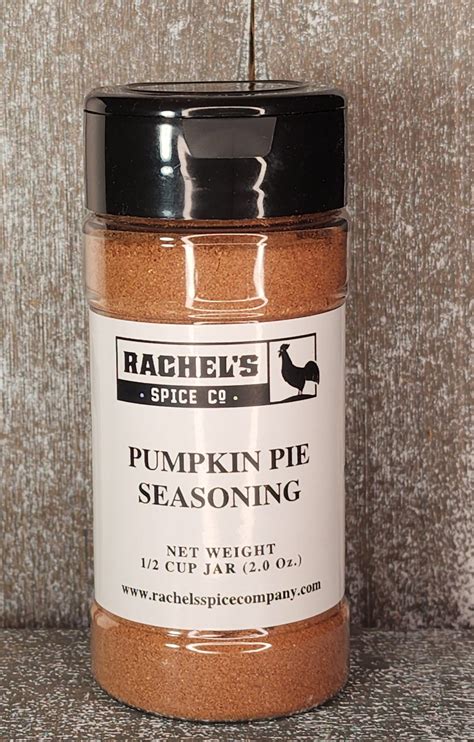 Pumpkin Pie Seasoning Rachels Spice Company