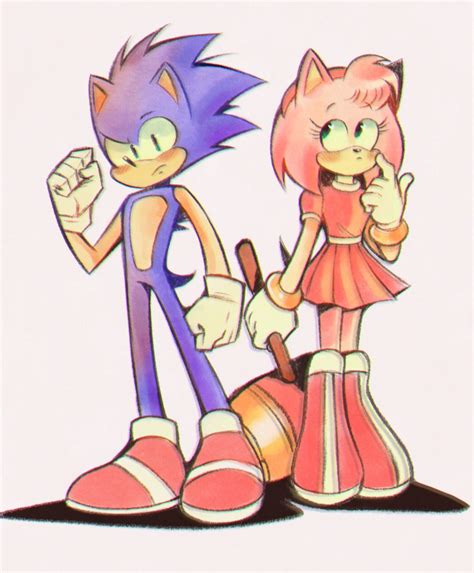 Sonic And Amy 2020 Renders By Nibroc Rock On Deviantart Artofit