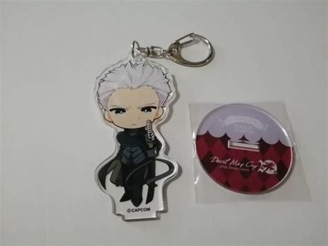 Dmc5 バージル アクリルスタンドキーホルダー カプコンカフェ デビルメイクライ Devil May Cry 20周年記念 Dmc20th