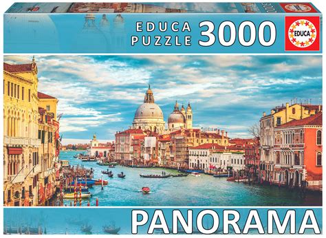 Puzzle Canal Grande Venedig Panorama 3 000 Teile PuzzleMania Ch