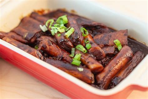 Jajang Tteokbokki Kangs Kitchen Korean Rice Cakes With Black Bean