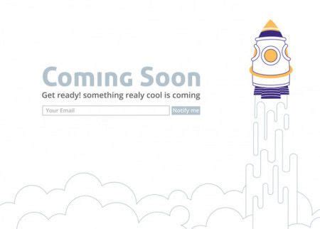 Coming Soon Page Design - Download Graphics & Vectors