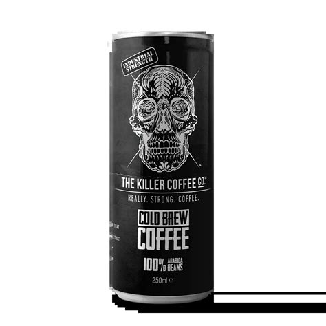 Cold Brew Canned Coffee Killer Coffee Co