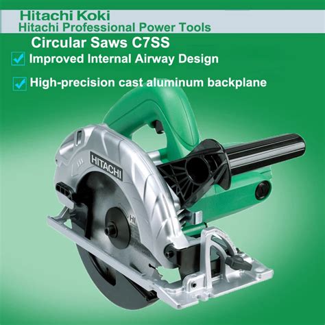 Japan HITACHI C7SS Woodworking Circular Saw Household Saws Disk Saw