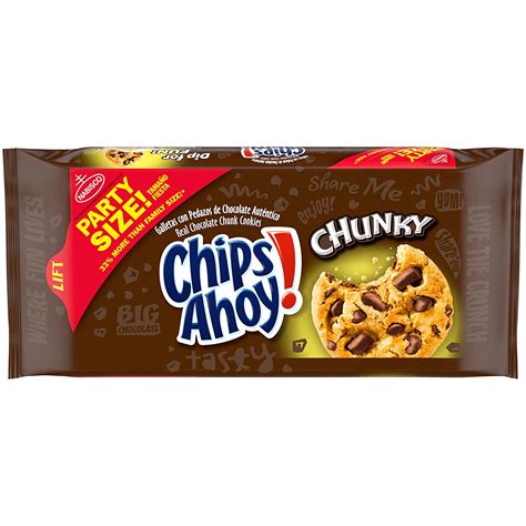 Chips Ahoy Galletas De Trozos Gruesos Para Fiestas Paquete De 2475