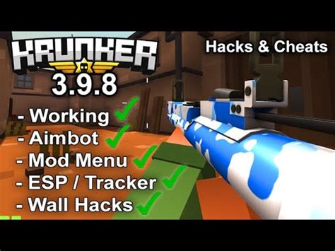 Krunker Io Free Hacks Cheats Working Youtube