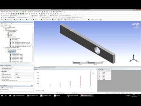 Ansys Modelling Of Flat Plate With Circular Hole And Edge Notches