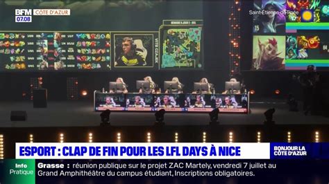 League Of Legends Clap De Fin Pour Les Lfl Days Nice