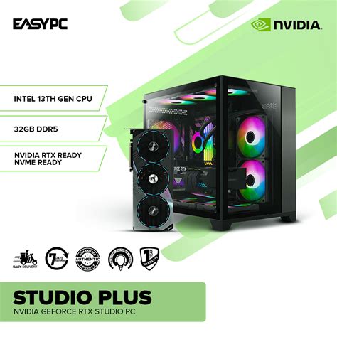 NVIDIA GeForce RTX Studio PC - Studio Plus – EasyPC