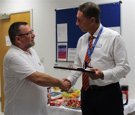 Hospital Worker Retires After 44 Years Service Hospital Workers